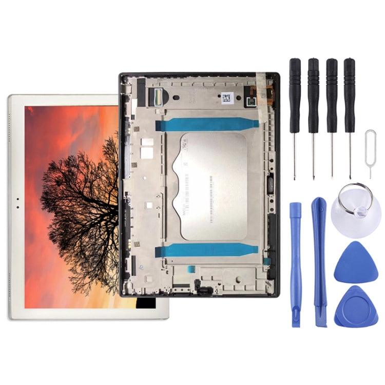 Écran LCD et numériseur complet avec cadre pour Lenovo TAB4 Plus TB-X704 / TB-X704L