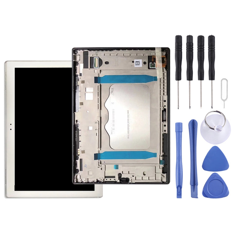 Écran LCD et numériseur complet avec cadre pour Lenovo TAB4 Plus TB-X704 / TB-X704L