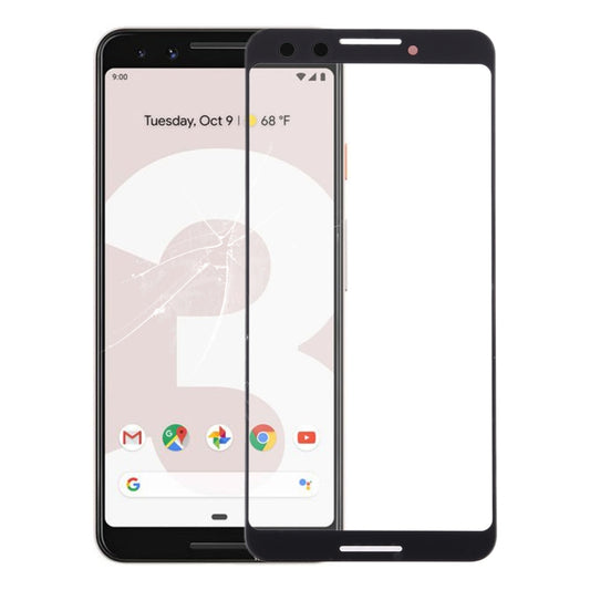 Lentille extérieure en verre de l'écran avant pour Google Pixel 3, For Google Pixel 3