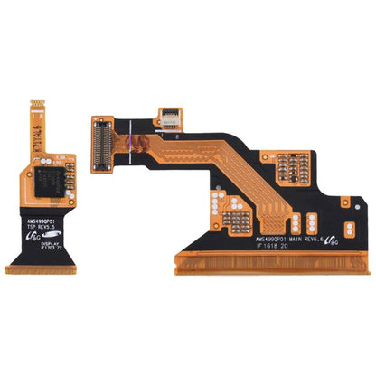 Pour Galaxy S4 / I9500 / I9505, une paire de câbles flexibles de connecteur LCD