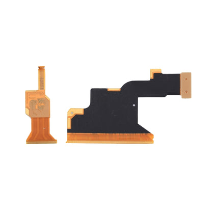 Pour Galaxy S4 / I9500 / I9505, une paire de câbles flexibles de connecteur LCD