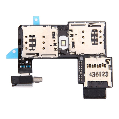 Prise carte SIM + prise carte SD pour Motorola Moto G (2e génération) (version double SIM)
