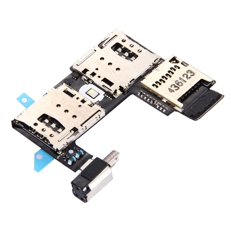 Prise carte SIM + prise carte SD pour Motorola Moto G (2e génération) (version double SIM)