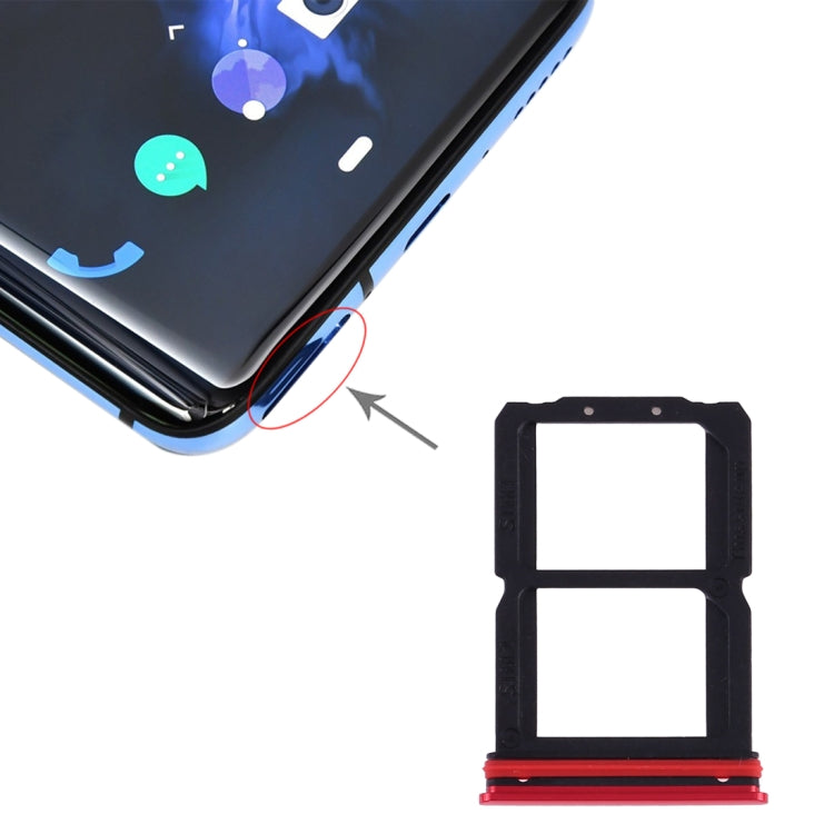 Pour OnePlus 7 Plateau de carte SIM + Plateau de carte SIM