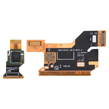 Pour Galaxy S5 / G900H / G900F, une paire de câbles flexibles de connecteur LCD