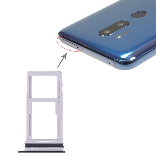 Plateau de carte SIM + plateau de carte SIM/plateau de carte Micro SD pour LG G7 ThinQ G710 G710EM G710PM G710VMP G710ULM