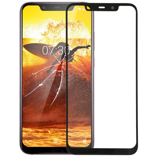 Lentille extérieure en verre de l'écran avant pour Nokia X7 / 8.1 / 7.1 Plus TA-1131