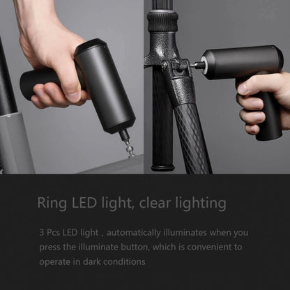 Tournevis rechargeable sans fil d'origine Xiaomi Mijia avec 12 embouts de vis S2