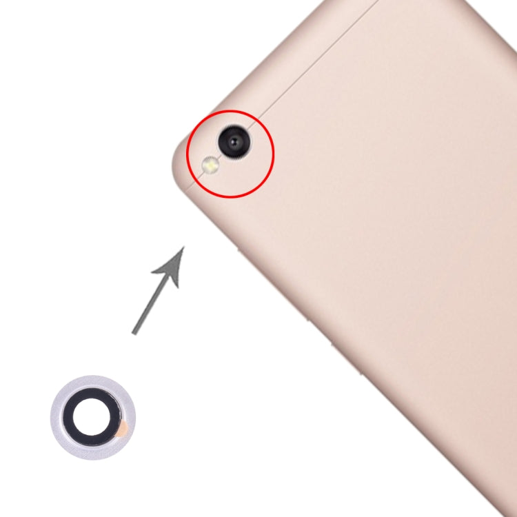 Couvercle d'objectif d'appareil photo 10 PCS pour Xiaomi Redmi 4A