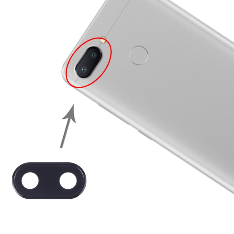 Couvercle d'objectif d'appareil photo 10 PCS pour Xiaomi Redmi 6A