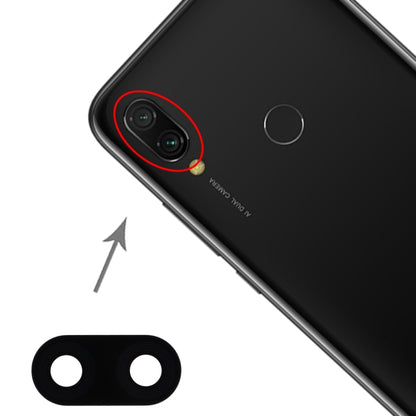 Objectif de caméra arrière 10 PCS pour Xiaomi Redmi 7