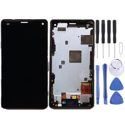 Écran LCD et numériseur complet avec cadre pour Sony Xperia Z3 Mini Compact