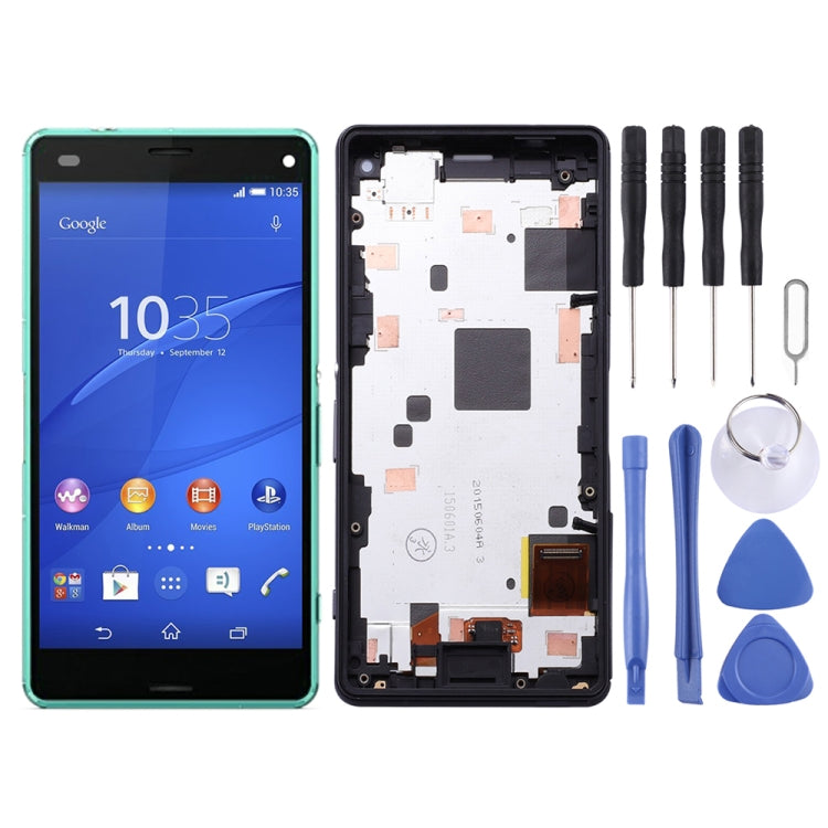 Écran LCD et numériseur complet avec cadre pour Sony Xperia Z3 Mini Compact