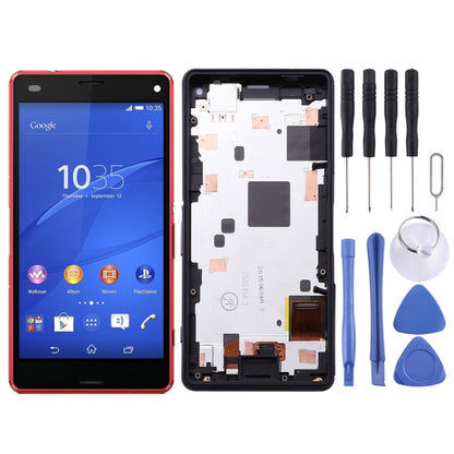 Écran LCD et numériseur complet avec cadre pour Sony Xperia Z3 Mini Compact