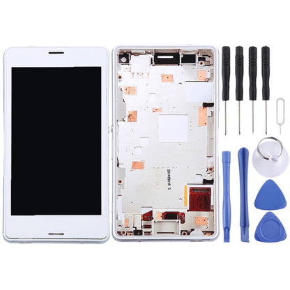 Écran LCD et numériseur complet avec cadre pour Sony Xperia Z3 Mini Compact