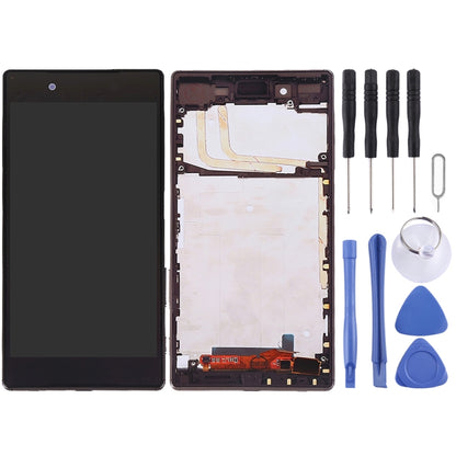Écran LCD et numériseur complet avec cadre pour Sony Xperia Z5