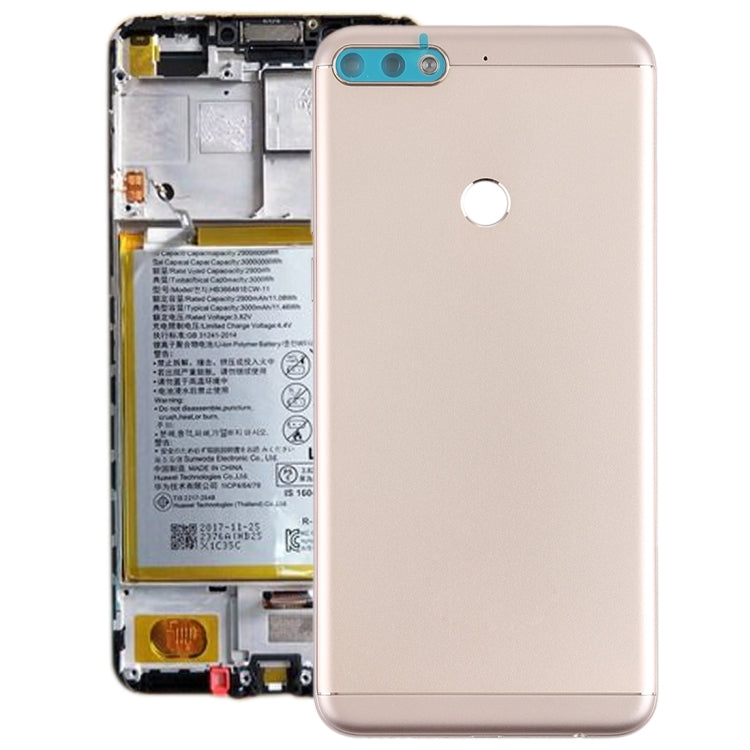 Coque arrière avec touches latérales pour Huawei Honor Play 7C, For Huawei Honor Play 7C