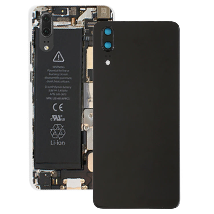 Coque arrière avec objectif d'appareil photo (original) pour Huawei P20