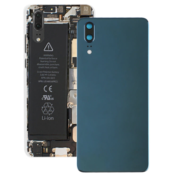 Coque arrière avec objectif d'appareil photo (original) pour Huawei P20