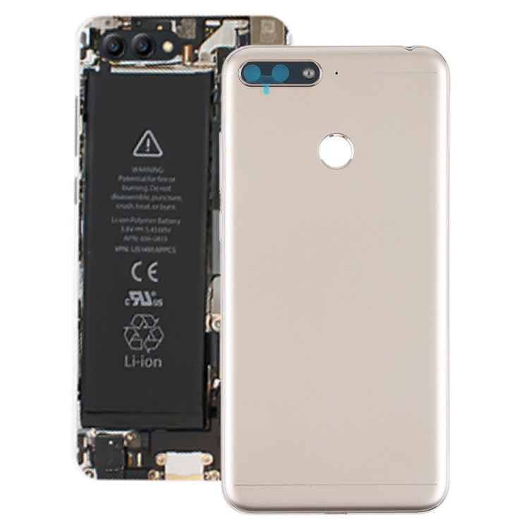 Coque arrière avec touches latérales et objectif d'appareil photo pour Huawei Honor Play 7A, For Huawei Honor Play 7A