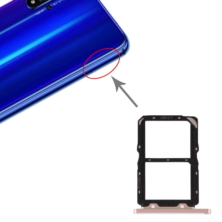 Tiroir Carte SIM + Tiroir Carte SIM pour Huawei Honor 20, For Huawei Honor 20, For Huawei 20