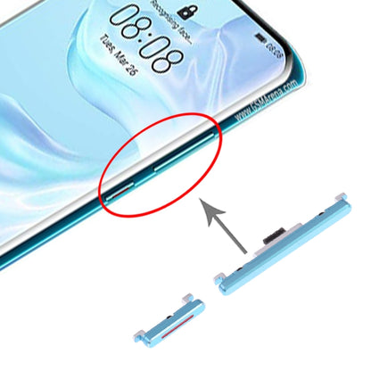 Bouton d'alimentation et bouton de contrôle du volume pour Huawei P30 Pro, For Huawei P30 Pro, For Huawei P30 Pro (Breathing Crystal)