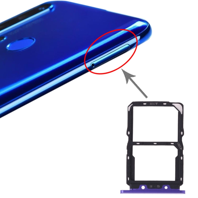 Tiroir Carte SIM + Tiroir Carte NM pour Huawei Nova 5