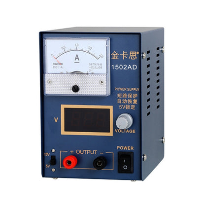 Kaisi KS-1502AD 15V 2A DC régulateur de tension d'alimentation stabilisateur ampèremètre réglable outils de réparation d'alimentation, prise ue