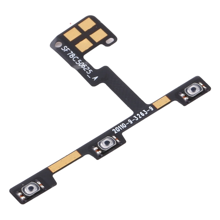 Câble flexible pour bouton d'alimentation et bouton de volume pour Motorola One Hyper