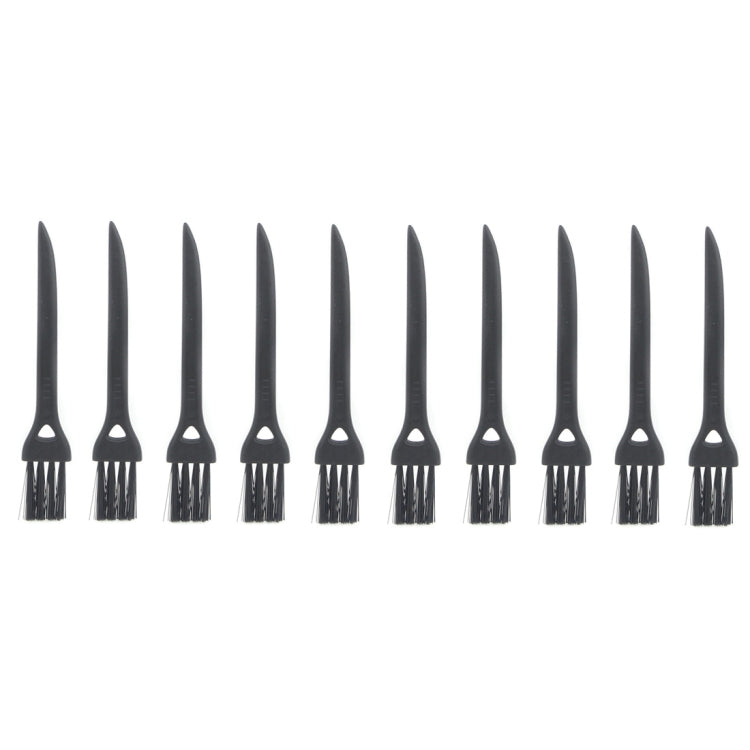 10 PCS JIAFA P8842 Brosse de nettoyage à tête plate et queue stridente, longueur: 8,5 cm