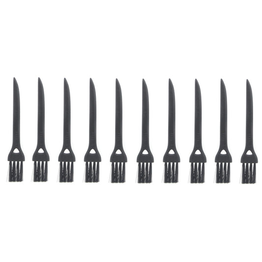 10 PCS JIAFA P8842 Brosse de nettoyage à tête plate et queue stridente, longueur: 8,5 cm