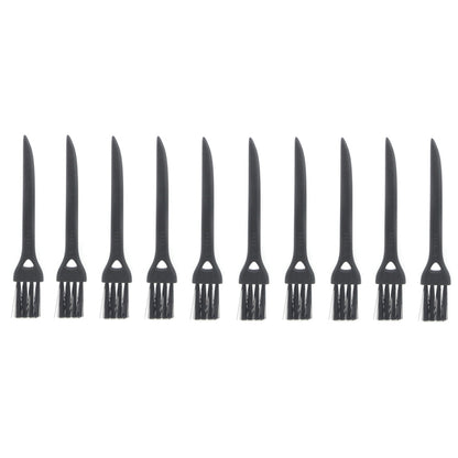 10 PCS JIAFA P8842 Brosse de nettoyage à tête plate et queue stridente, longueur: 8,5 cm
