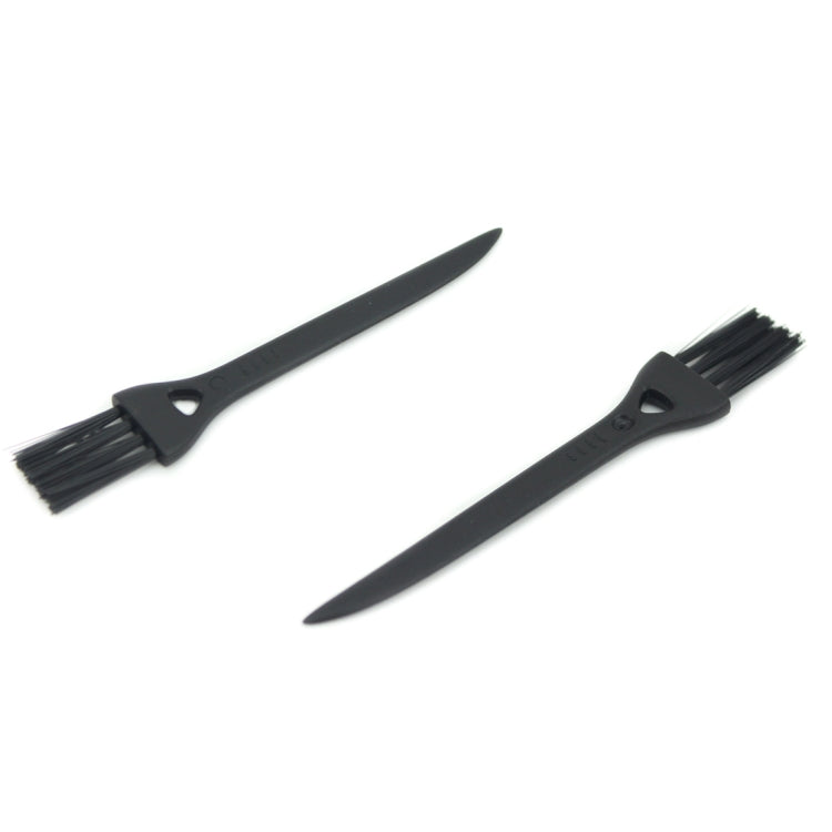 10 PCS JIAFA P8842 Brosse de nettoyage à tête plate et queue stridente, longueur: 8,5 cm