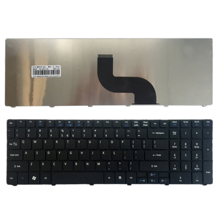 Clavier d'ordinateur portable anglais Version américaine pour Acer Aspire 5740/5742/5810T