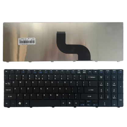Clavier d'ordinateur portable anglais Version américaine pour Acer Aspire 5740/5742/5810T