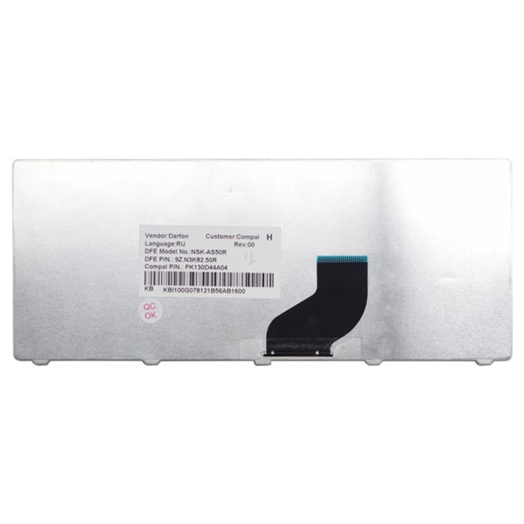 Clavier d'ordinateur portable russe Version RU pour Acer Aspire One D255/D255E/D257
