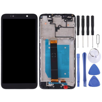 Écran LCD et numériseur complet avec cadre pour Huawei Y5 Prime (2018)