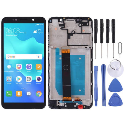 Écran LCD et numériseur complet avec cadre pour Huawei Y5 Prime (2018)