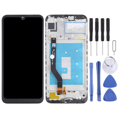 Écran LCD et numériseur complet avec cadre pour Huawei Y7 (2019) (version haute)