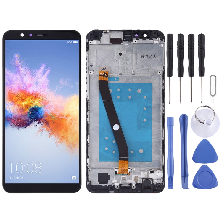 Écran LCD et numériseur complet avec cadre pour Huawei Honor 7X, For Huawei Honor 7X