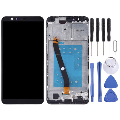 Écran LCD et numériseur complet avec cadre pour Huawei Honor 7X, For Huawei Honor 7X