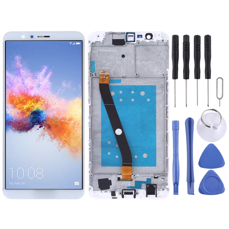 Écran LCD et numériseur complet avec cadre pour Huawei Honor 7X, For Huawei Honor 7X