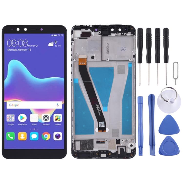 Écran LCD et numériseur complet avec cadre pour Huawei Enjoy 8 Plus
