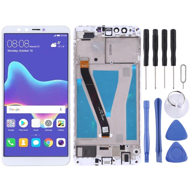 Écran LCD et numériseur complet avec cadre pour Huawei Enjoy 8 Plus