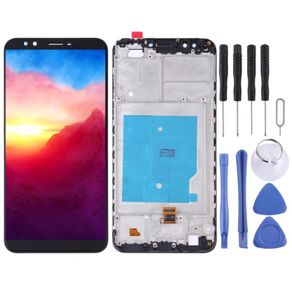 Écran LCD et numériseur complet avec cadre pour Huawei Y7 (2018)