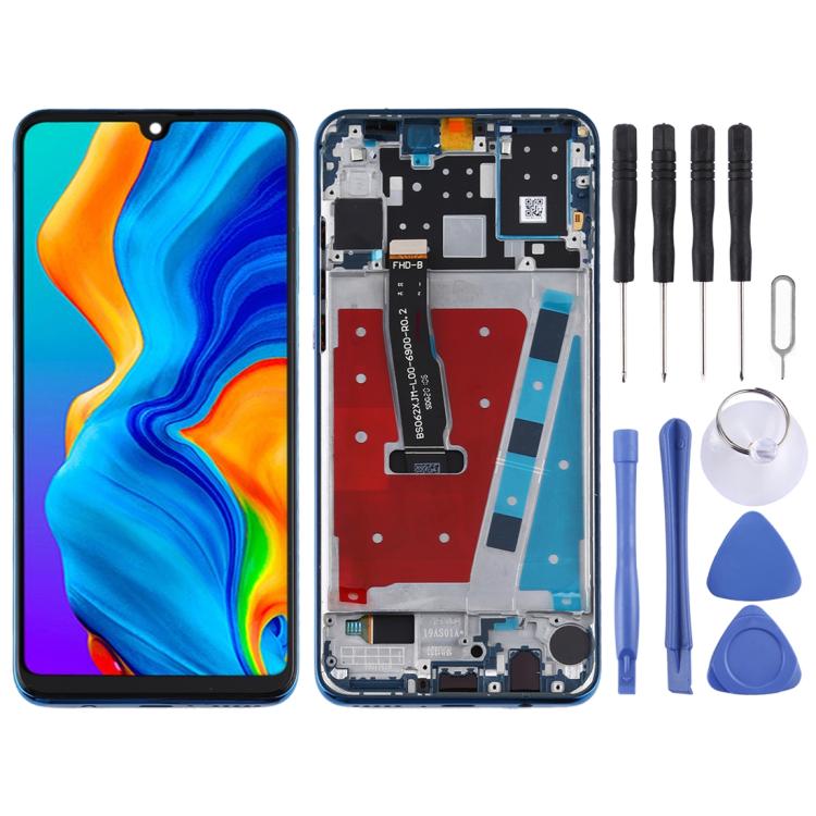 Écran LCD et numériseur complet avec cadre pour Huawei P30 Lite / Nova 4e (RAM 6G / version haute)