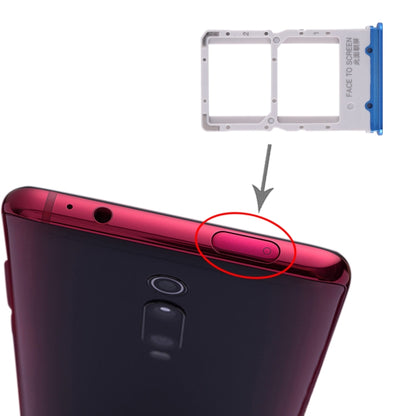 Tiroir Carte SIM + Tiroir Carte SIM pour Xiaomi Redmi K20 / K20 Pro / Mi 9T / Mi 9T Pro