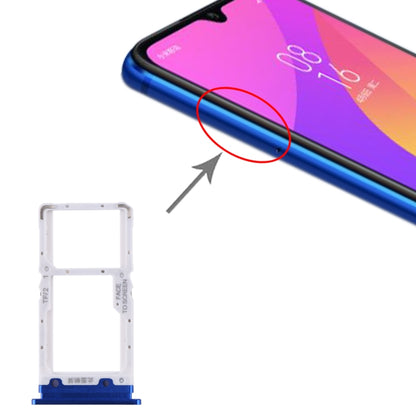 Tiroir Carte SIM + Tiroir Carte SIM / Tiroir Carte Micro SD pour Xiaomi Mi CC9