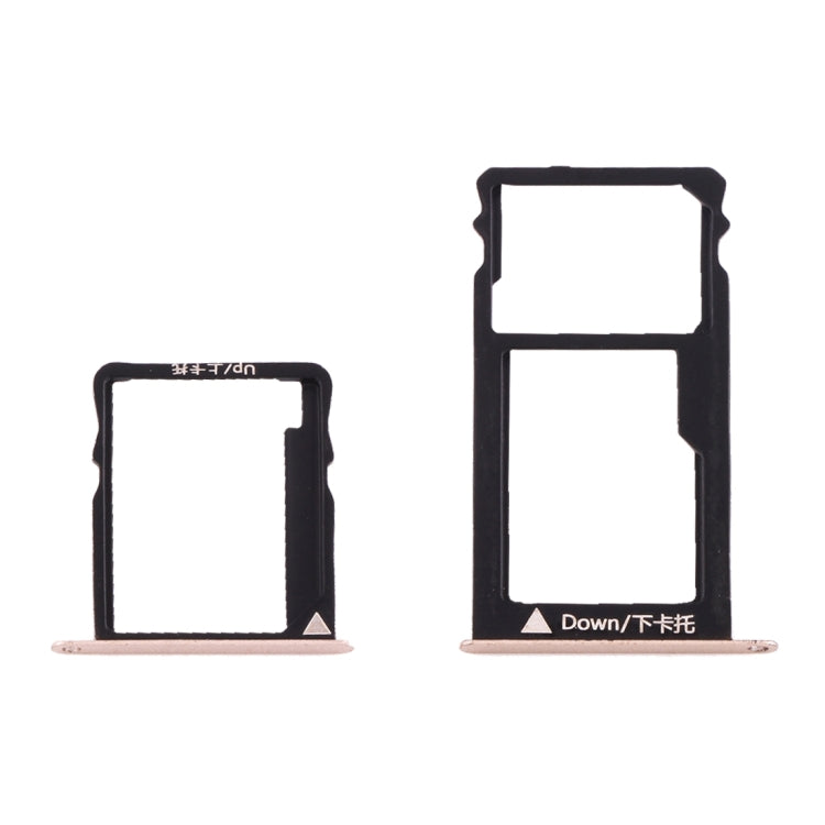 Pour Huawei Honor 5X / GR5 Plateau de carte Micro SIM + Plateau de carte Nano SIM et Micro SD, For Huawei 5X, For Huawei Honor 5X