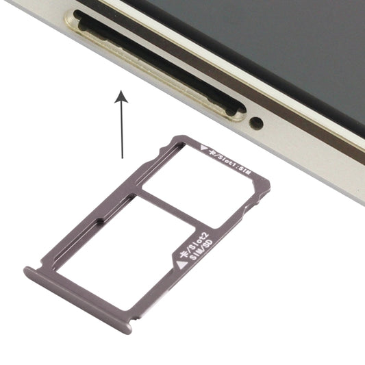 Pour Huawei Mate S Plateau de carte Nano SIM + Plateau de carte Nano SIM/Micro SD